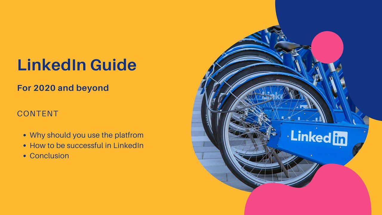LinkedIn guide on cycle with content